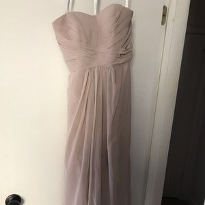 David’s bridal bridesmaid dress